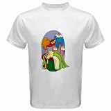 Men's Customized HALLOWEEN HOLIDAY HOLIDAYS SET COSTUMES 100% Cotton White T-shirt