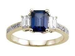 1.79 cttw Genuine Sapphire...