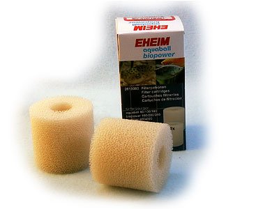 Eheim 2618080 Filterpatrone f&uuml;r Innenfilter 2208 - 2212, aquaball 60 -180,0 biopower 160 - 240 und Vorfilter 4004320 (2 St.)