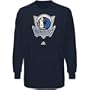 Dallas Mavericks adidas Primary Logo Long Sleeve T-Shirt