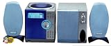 Curtis RCD621 CD Micro Tower Music System with Speakers, SubWoofer, and Remote