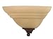 Nuvo Lighting 60/2419 Mericana 1-Light Wall Sconce with Amber Shades, Old Bronze