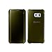 Galaxy S6 Edge Case, Huijukon™ Elegant Mirror Flip Smart Leather Case Cover(Hyperbolic mirror) for Samsung Galaxy S6 Edge(2015)