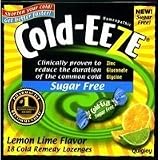 Cold Eeze Sugar Free Lemon Lime Cold Remedy Lozenges -18 Ea/ pack (Pack of 3)