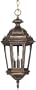 Kenroy Home 16315AP Estate 3-Light Hanging Lantern, Antique Patina