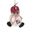 Philadelphia Phillies 3" Lil Team Hockey Player Ornament - MLB Baseball