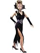Halloween Elegant Black Widow Costume Gothic Dress