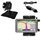 Garmin Nuvi 850 Auto Bean Bag Dash Holder with Car Charger - Uses Gomadic TipExchange