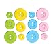 Lucks Dec-Ons Baby Button Assortment, 174 pk