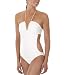 Xhilaration  Striped Monokini - White