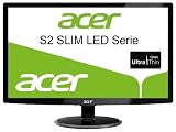 Acer S232HLCBID 58,5 cm (23 Zoll) Slim LED Monitor (VGA, DVI, HDMI, 2ms Reaktionszeit) schwarz