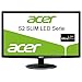 Acer S242HLCBID 60,1 cm (24 Zoll) Ultra Slim LED Monitor (VGA, DVI, HDMI, 2ms Reaktionszeit) schwarz