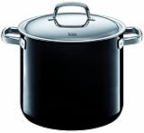 Silit 420180011 Gem�setopf mit Deckel 20 cm, piano black