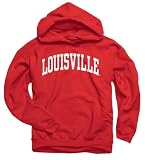 Louisville Cardinals Youth Red Arch Hooded Sweatshirt