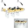 Concept Housewares 6 Bottle Wall/Ceiling Mount Glass & Wine Rack