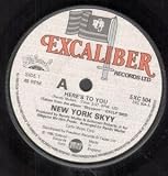 HERE`S TO YOU 7 INCH (7" VINYL 45) UK EXCALIBER 1980