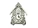 German Hat Pin: German Cuckoo Clock