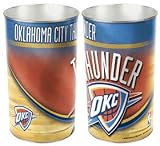 Oklahoma City Thunder 15" Waste Basket Great For A Rec Room Child's Room Bathroom