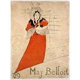 May Belfort, by Henri de Toulouse-Lautrec (Print On Demand)