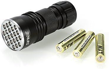 21 LED Ultraviolet UV Blacklight Flashlight Pet Urine Stain Detector Electric Torch