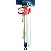 CM 7405B AirStar 6 Air Hoist with Pendant Throttle Control and Hook Suspension, 2000 lbs Capacity, 10' Lift Height, 30 fpm Lift Speed, 70 SCFM, 90 psi