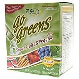 Greens to Go-Superfood Fruit and Veggie Mix, 24 Packs