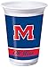 University of Mississippi Ole Miss Rebels Party Pack - Plates, Cups, Napkins - Serves 8