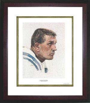 Johnny Unitas unsigned Baltimore Colts 11x14 Lithograph Custom Framed - Framed NFL Photos, Plaques and Collages