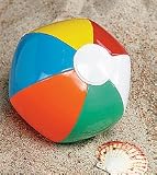 72 Mini BEACH BALLS - Traditional Style SIX PANEL Inflatable 5 BEACHBALLS/POOL PARTY/LUAU/WEDDING FAVORS/6 DOZEN