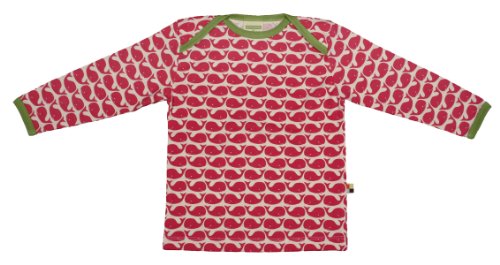 loud + proud Unisex - Baby Hemd, Tierdruck 205, Gr. 50/56, Pink (Rosenrot) Preisvergleich
