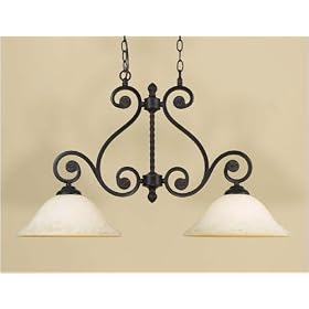 AF Lighting 6466-2H - Harmony island fixture 6466-2H by AF Lighting
