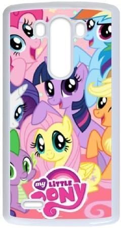 Durable Rubber Cases LG G3 Cell Phone Case White Tklcf My Little Pony Protection Cover