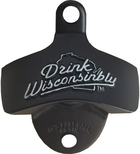 Drink Wisconsinbly Wall Mount Bottle Opener