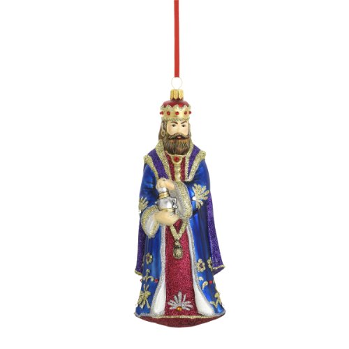 Reed & Barton King Gaspar Christmas Ornament, 6-3/4-Inch Reed & Barton King Gaspar Christmas Ornament, 6-3/4-Inch