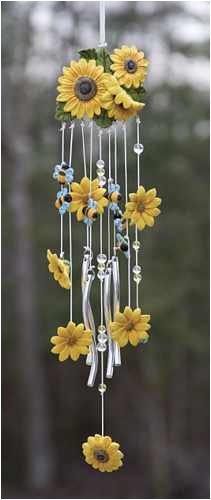 Sunflowers Wind Chime