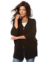 Bleu Marine Chaqueta Punto Marie (Negro)