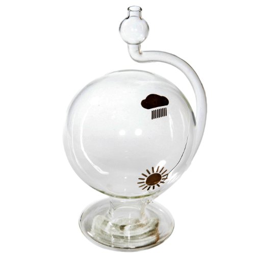 HB Instrument 805 DURAC Weather Ball Barometer, Glass, Diameter 152mm
