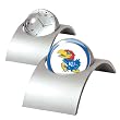 Kansas Jayhawks Spinning Desk Clock NCAA College Athletics
