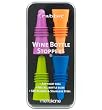 Metrokane Silicone Wine and Beverage Stoppers, Set of Four 6121