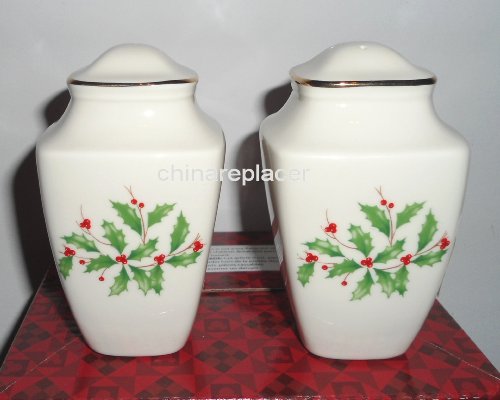 Lenox Holiday Gold Square Set New