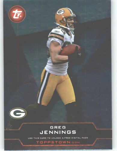 2011 Topps ToppsTown #TT22 Greg Jennings - Green Bay Packers (Topps Town Code Card) (Football Cards)