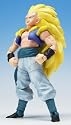 Dragonball Z BanDai Hybrid Action Mega Articulated 4 Inch Action Figure Super Saiyan 3 Gotenks