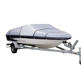 Classic Accessories Silver-Max Trailerable Boat Cover by 