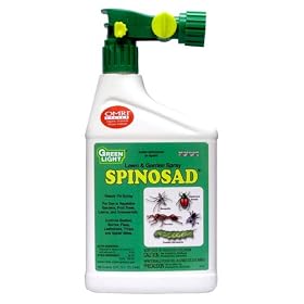 Green Light Organic Lawn and Garden Insect Control Spray With Spinosad - Quart #41140 from Flea & Tick Products