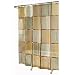 Ex-Cell Home Fashions Mosaic Fabric Shower Curtain, Terracotta