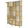 Ex-Cell Home Fashions Mosaic Fabric Shower Curtain, Terracotta
