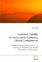 Construct Validity of Instruments Assessing Clinical  Competence: Multitrait Multimethod Matrix for Construct  Validation of Clinical Competence of Physicians