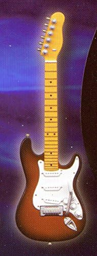 Konno Sangyo Musical Miniatures Toy Collectible Guitar Memories Series 2 Electrical Style Brown Color Normal