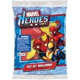 Marvel Heroes Balloons - Package of 6 Latex Balloons