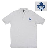 Toronto Maple Leafs NHL Classic Pique Polo Shirt (Gray)